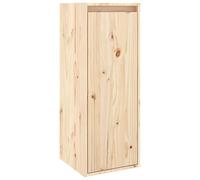 vidaXL Armoire Murale Armoire Flottante Suspendue Meuble de Rangement Salon Salle de Séjour Intérieur 30x30x80 cm Bois de Pin Massif