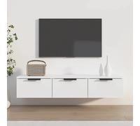 vidaXL Armoire murale Blanc 102x30x20 cm Bois d'ingénierie