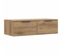 vidaXL Armoire murale chêne artisanal en bois d'ingénierie 68×30×20 cm Marron