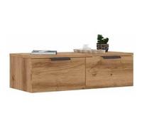 vidaXL Armoire murale chêne artisanal 68x30x20 cm bois d'ingénierie, armoire suspendue, étagère murale, étagère flottante, 856984 Marron G