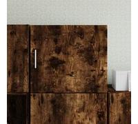 vidaXL Armoire murale chêne fumé 45x42,5x40 cm bois d'ingénierie, armoire, armoire suspendue, armoire latérale, armoire de 846107 Marron G