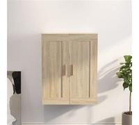Vidaxl Armoire Murale Chêne Sonoma 69,5x32,5x90 Cm Bois D'ingénierie Multicolore