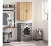 vidaXL Armoire murale Meuble flottant 69,5x34x90 cm Chêne Sonoma Bois d'ingénierie