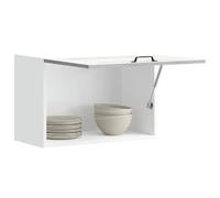 vidaXL Armoire Murale de Cuisine Kalmar Gris béton Bois d'ingénierie