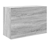 vidaXL Armoire murale de bain sonoma gris 60x25x40cm bois d'ingénierie