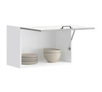 vidaXL Armoire murale de cuisine Kalmar Gris béton Bois d'ingénierie
