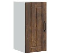 vidaXL Armoire murale de cuisine Lucca chêne fumé bois ingénierie