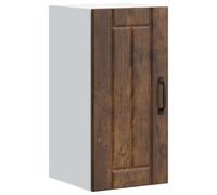 vidaXL Armoire murale de cuisine Lucca chêne fumé bois ingénierie
