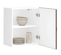 vidaXL Armoire murale de cuisine Lucca chêne marron bois ingénierie