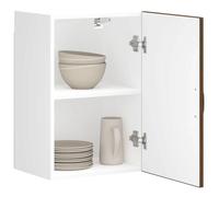 vidaXL Armoire murale de cuisine Lucca chêne marron bois ingénierie