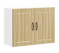 vidaXL Armoire Murale de Cuisine Lucca chêne Sonoma Bois ingénierie