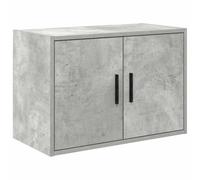 vidaXL Armoire murale de garage gris béton bois d'ingénierie