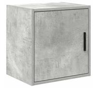 vidaXL Armoire murale de garage gris béton bois d'ingénierie, armoire, placard mural de garage, armoire à outils murale