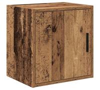 vidaXL Armoire murale de garage vieux bois bois d'ingénierie, armoire, placard mural de garage, armoire à outils murale