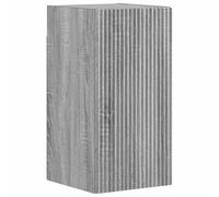 vidaXL Armoire Murale de Salle de Bain ARNHEM Sonoma Gris, Armoire de Salle de Bain Moderne, Rangement Mural résistant à l'humidité, Organisateur Compact, Gain de Place Efficace