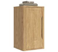 Armoire murale de salle de bain avec étagère avec porte FLORO Rangement vidaXL v