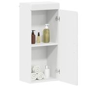 vidaXL Armoire Murale de Salle de Bain Tulum Blanc 37 x 24,5 x 86 cm
