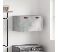 vidaXL Armoire murale - Gris béton