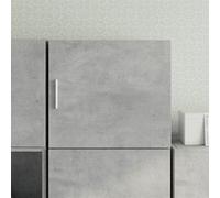 Armoire murale gris béton 45x42,5x40 cm bois d ingénierie