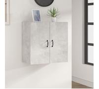 Armoire murale Gris béton 60x31x60 cm Bois d ingénierie