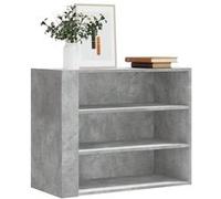 vidaXL Armoire murale gris béton 75x35x60 cm bois d'ingénierie, armoire suspendue, placard mural, armoire de salle de bain 848419 Gris G