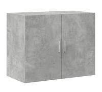 vidaXL Armoire murale gris béton 80x42,5x64 cm bois d'ingénierie Multicolore