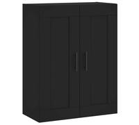 vidaXL Armoire Murale Noir 69,5x34x90 cm Bois d'ingénierie