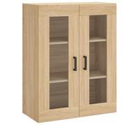 vidaXL Armoire murale 69,5x34x90 cm meuble flottant en bois d'ingénierie Chêne Sonoma