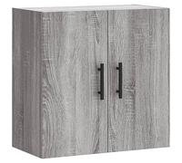 vidaXL Armoire Murale, Placard Suspendu avec Rangement, Meuble Flottant de Salon Salle de Séjour Intérieur, Moderne, Sonoma Gris Bois d'Ingénierie