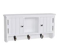 vidaXL Armoire Murale pour clés et Bijoux avec Portes et Crochets