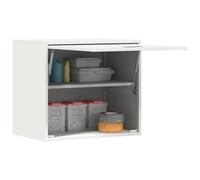 vidaXL Armoire murale pour garage Blanc 60 x 40 x 53 cm