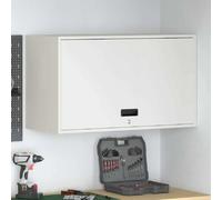 vidaXL Armoire murale pour garage Blanc 90 x 40 x 53 cm