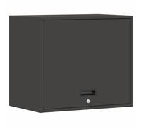 vidaXL Armoire murale pour garage Noir 60 x 40 x 53 cm