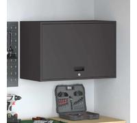 vidaXL Armoire murale pour garage Noir 80 x 40 x 53 cm