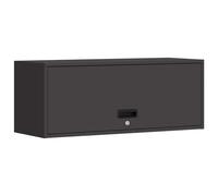 vidaXL Armoire murale pour garage Noir 90 x 33 x 35 cm