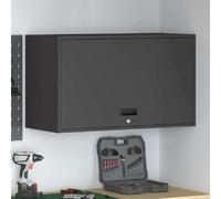 vidaXL Armoire murale pour garage Noir 90 x 40 x 53 cm