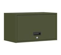 vidaXL Armoire murale pour garage Vert olive 60 x 33 x 35 cm