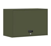vidaXL Armoire murale pour garage Vert olive 80 x 40 x 53 cm