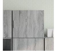 vidaXL Armoire murale Sonoma – Bois d'ingénierie 45×42,5×40 cm – Gris
