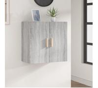 vidaXL Armoire murale Sonoma gris 60x30x60 cm Bois d'ingénierie