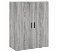 vidaXL Armoire Murale Sonoma Gris 69,5x34x90 cm