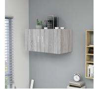 vidaXL Armoire murale Sonoma gris 80x39x40 cm Bois d'ingénierie 815514