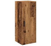 vidaXL Armoire Murale Vieux Bois 34,5x34x90 cm Bois d'ingénierie, Armoire, Armoire Suspendue, Armoire latérale, Armoire de Rangement