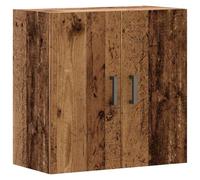 vidaXL Armoire murale vieux bois 60x31x60 cm bois d'ingénierie Marron