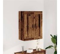 Vidaxl Armoire Murale Vieux Bois 69,5x34x90 Cm Bois D'ingénierie Multicolore