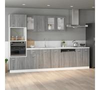 vidaXL Armoire Plancher d'Évier Sonoma