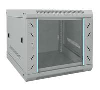 vidaXL Armoire réseau avec stockage Gris 53 x 60 x 45 cm Acier