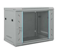 vidaXL Armoire réseau avec Stockage Gris 60 x 45 x 50 cm Acier