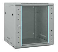 vidaXL Armoire réseau avec stockage Gris 60 x 45 x 65 cm Acier