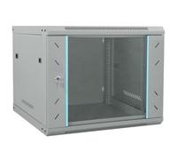 vidaXL Armoire réseau avec Stockage Gris 60 x 60 x 50 cm Acier
